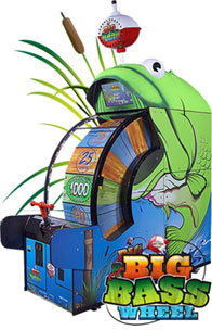 Spin the Big Bass Wheel to Win Lots of Tickets